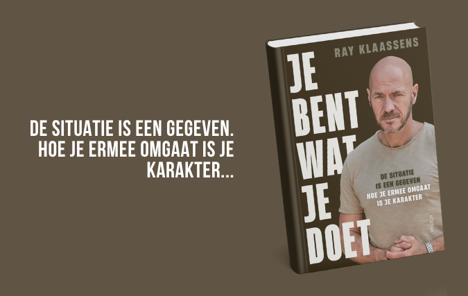 Je bent wat je doet van Ray Klaassens verschijnt 2 september