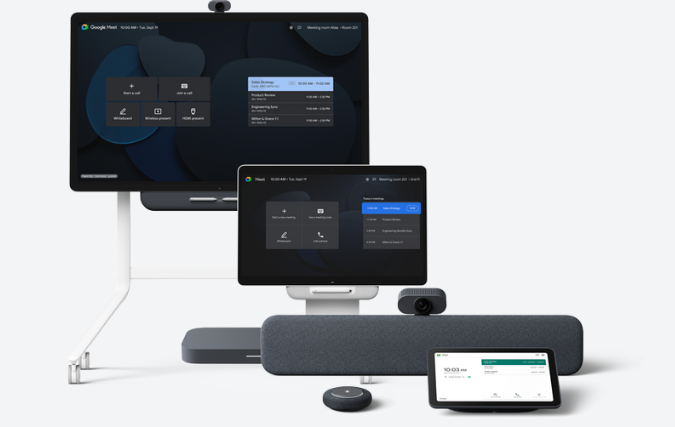 De juiste Google Meet hardware voor op kantoor
