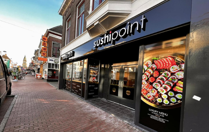 SushiPoint maakt inhaalslag: 37e vestiging geopend in Groningen