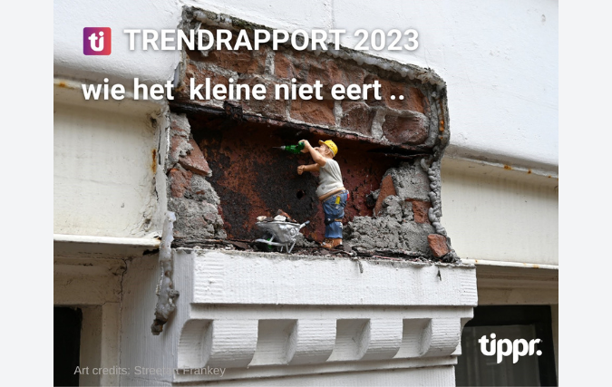 TIPPR lanceert Horeca Trendrapport 2023 'wie het kleine niet eert'
