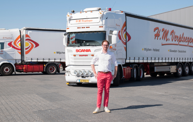 Transporteur H.M. Verploegen heeft service hoog in het vaandel