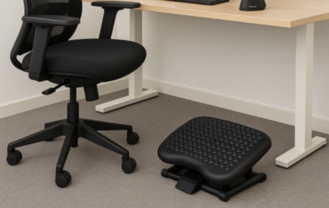 Wat is de ideale hoogte voor een voetensteun?