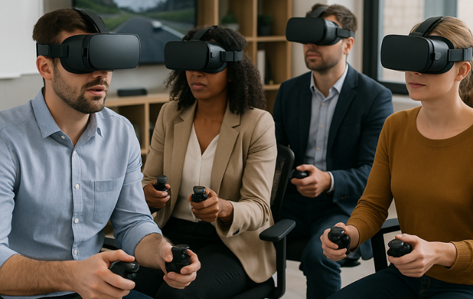 Virtuele realiteit: De toekomst van effectieve teambuilding voor ondernemers
