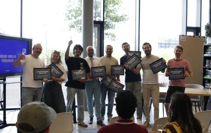 Medewerkers Whello worden mede-eigenaar marketing bureau