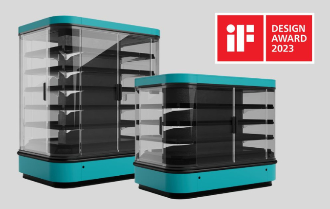 Smeva wint iF Design Award met innovatief koelmeubel Arrondi