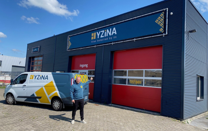 Tegelhandel Yzina lanceert nieuwe site