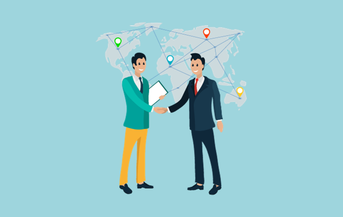 Communicatie met internationale partners